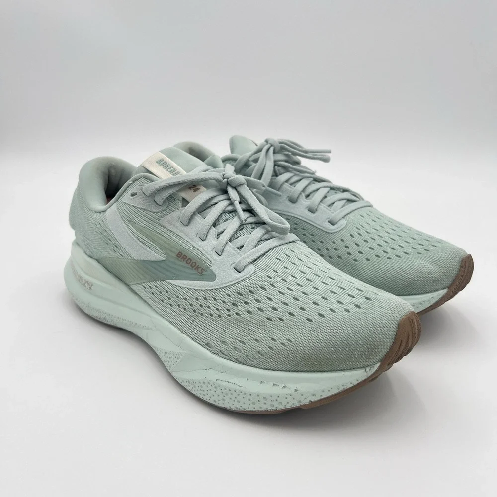 Brooks Ghost Women's Running Shoes Mint Green Mesh Size 9.5 Medium B